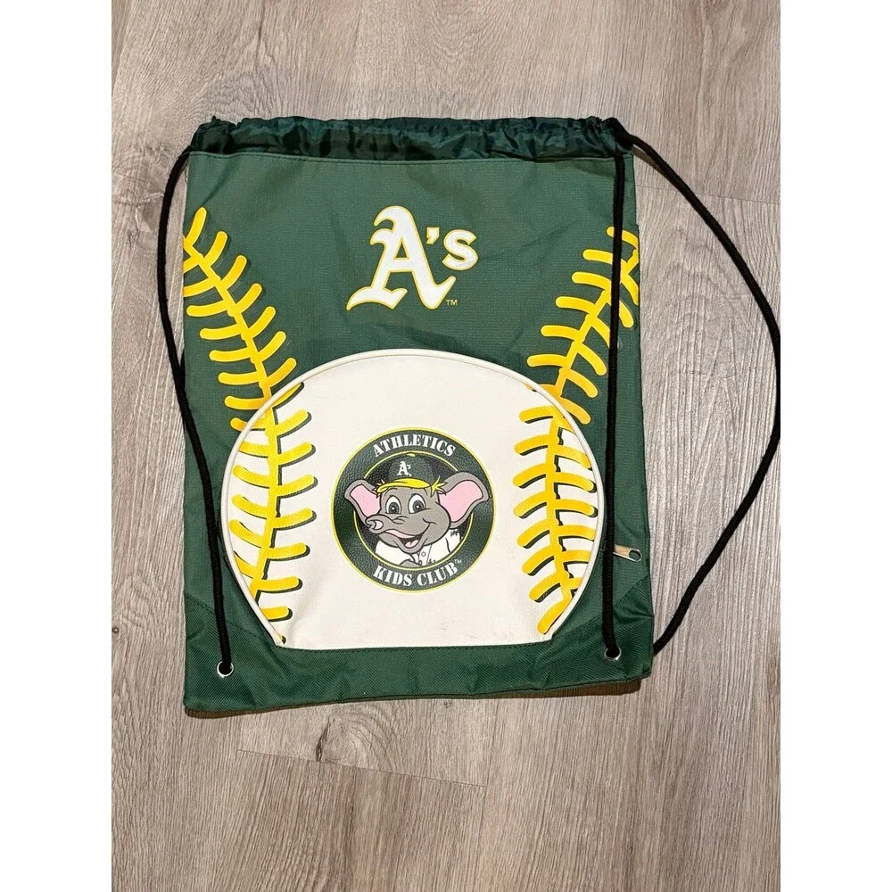 2019 Oakland A's Athletics Kids Club Drawstring Backpack‎